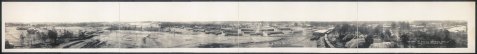 Panoramic View of Camp Gordon, Atlanta GA, 1918.<br> Gordon Williams and other men Berrien County, GA trained at Camp Gordon. 
